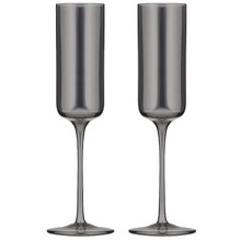 Verity 192ml Crystal Champagne Glasses (Set of 2)